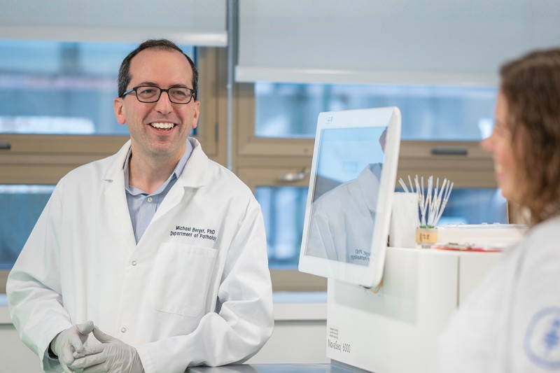 Michael Berger, PhD, Co-Director of the Marie-Josée and Henry R. Kravis Center for Molecular Oncology and Elizabeth and Felix Rohatyn Chair for Junior Faculty